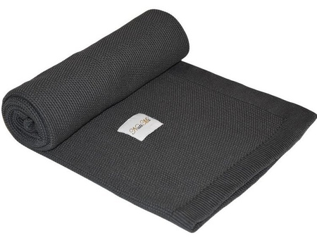 Kocyk Dzianinowy Natimi Koc-05 Grafitowy