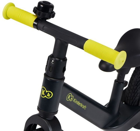 Kinderkraft GOSWIFT  Rowerek Biegowy  Black Volt + Kinderkraft Safety Kask