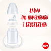 Nuk First Choice Butelka z Uchwytami i Wskaźnikiem Temperatury 150ml Kubuś Puchatek Ustnik Silikonowy Niekapek Niebieski 