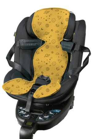 Kuli-Muli Wkładka Antypotowa Do Fotelika Samochodowego 9-18kg Miodowy Kosmos