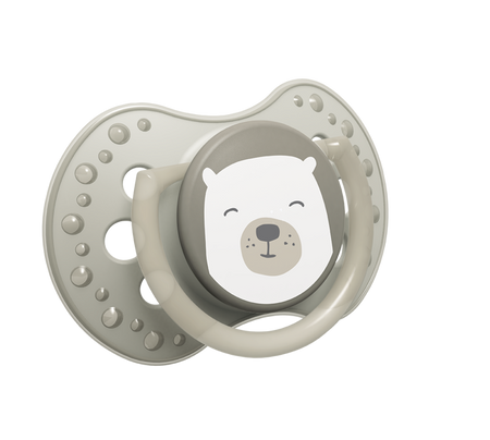 Lovi Dynamiczny Smoczek Uspokajający Silikonowy 3-6m 2szt. 22/864 Buddy Bear