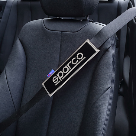 Sparco OPC12120001 Nakładki na Pasy Czarny