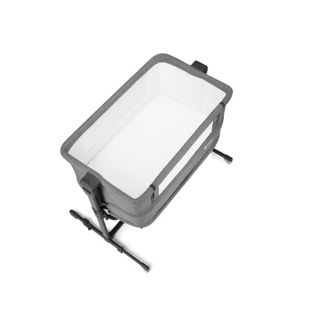 Kinderkraft Neste Grow Łóżeczko Dostawne Dark Grey