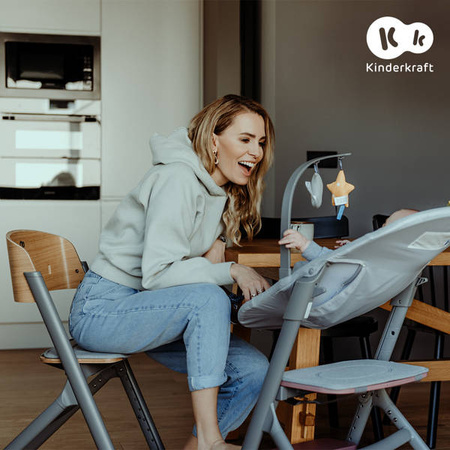 Kinderkraft Livy Krzesełko do Karmienia Zielony Olive Green