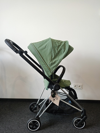 [OUTLET] Cybex Mios 3.0 Wózek Spacerowy Rama Chrome Black Leaf Green 