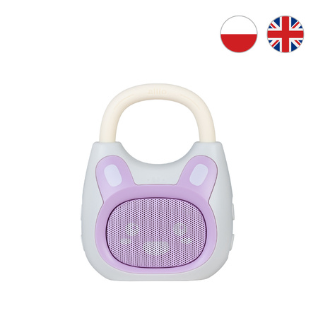Alilo Pocket Bunny K1 Odtwarzacz MP3 z Bluetooth Fioletowy