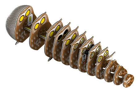 Eugy Eko 3D Układanka Ptak Sowa