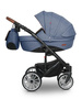 Euro-Cart Delta Wózek Głęboko-Spacerowy 2w1 Denim 03