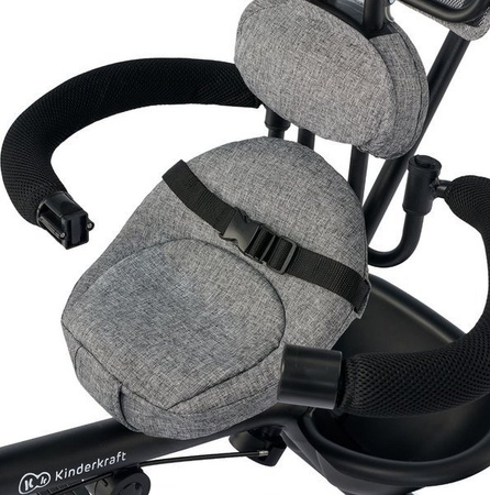 Kinderkraft Freeway Rowerek Trzykołowy 3w1  Grey Melange