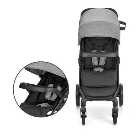Kinderkraft Trig 2 TR Wózek Spacerowy do 22kg Grey