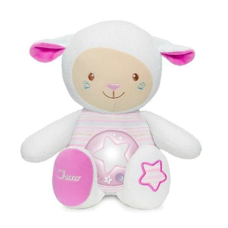 Chicco Owieczka Z Projektorem Lampka Różowa 