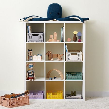 3 Sprouts Duża Składana Skrzynka Na Zabawki Cream