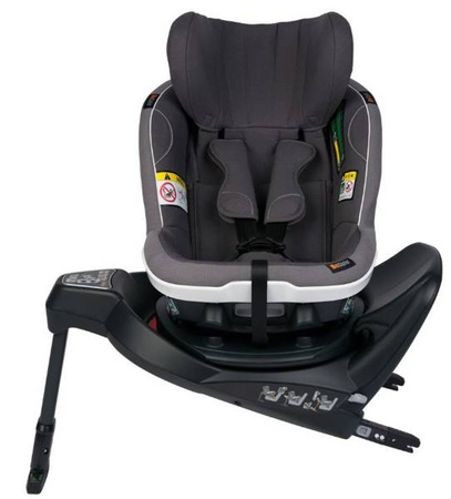 [OUTLET] BeSafe Izi Turn B i-Size Fotelik Samochodowy Obrotowy 0-18 kg Metaliczny Melange 02
