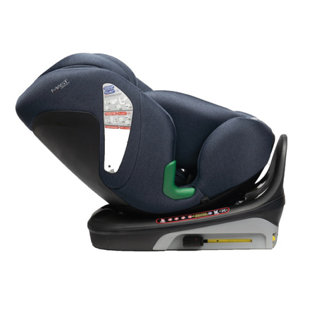 Mast Swiss Design M.Rox Obrotowy Fotelik Samochodowy Blueberry