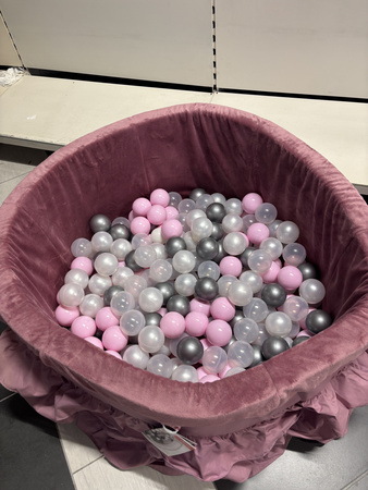 [OUTLET] Bobono Basen z Kulkami Różowy 90cm