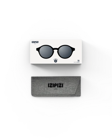 IZIPIZI Okulary Przeciwsłoneczne dla Dzieci 3-5 lat Czarny D