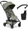 Joolz Aer 2 Wózek Spacerowy Sage Green + Pałąk + Uchwyt na Kubek