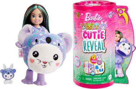 Barbie Lalka Color Reveal Chelsea Króliczek-Koala