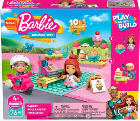 Mega Construx Barbie Cukiernia GWR32