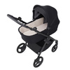 Anex IQ Basic New Transfarmation Wózek Głęboko-Spacerowy Nyx + Cybex Aton B2 i-Size Fotelik Samochodowy 0-13kg + Baza One Volcano Black	