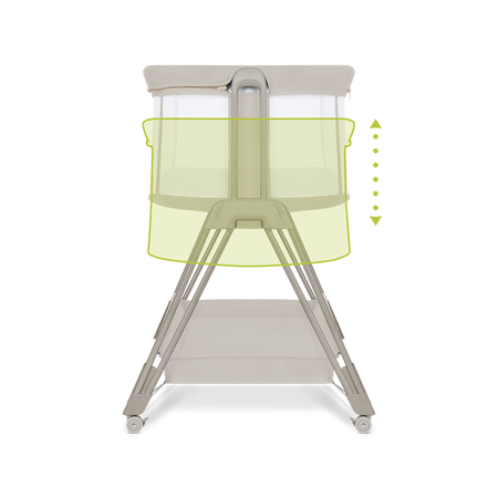 Lionelo Luna Łóżeczko Dostawne Beige Sand 