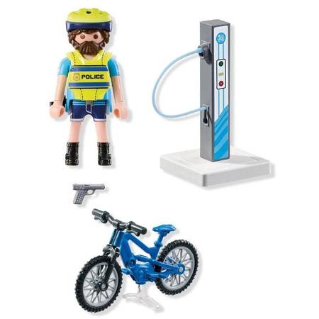  Playmobil City Action Rowerowy patrol policji 71732