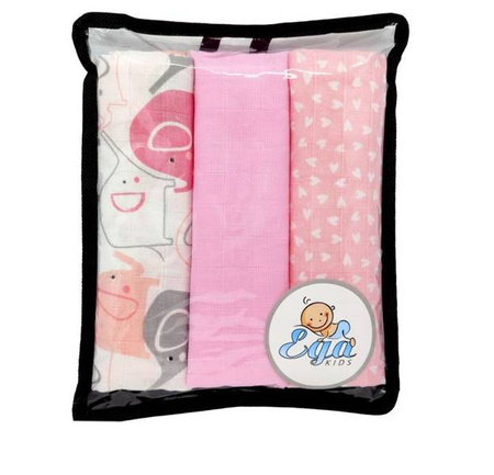 Ega Zestaw Pieluch Muślinowych 60/80 4212