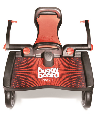 Lascal Zestaw BuggyBoard Maxi  Czerwony/Czerwony