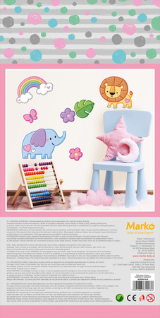 Marko Dekoracje Ścienne - Zwierzęta Sawanny