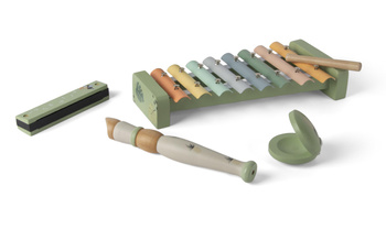 Dantoy Drewniany zestaw instrumenty muzyczne