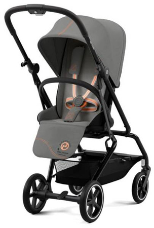 Cybex Eezy S Twist + Plus 2 Wózek Spacerowy Lava Grey Czarna Rama 2023
