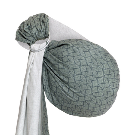 Zaffiro Hug Chusta Kółkowa Geo Bottle Green