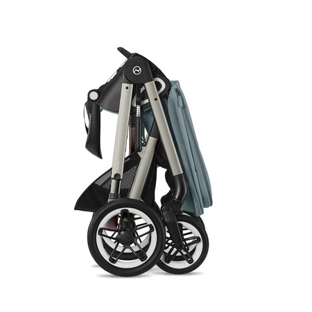 Cybex Talos S Lux Wózek Głęboko-Spacerowy Rama Taupe Sky Blue