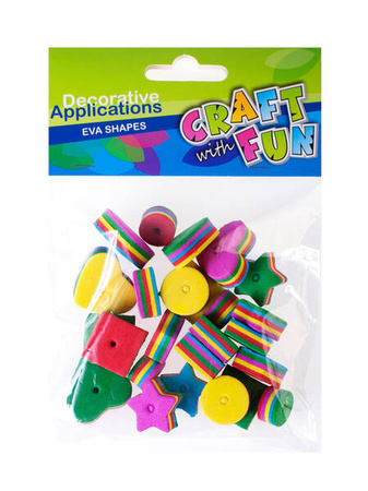 Craft With Fun Ozdoby Dekoracyjne Piankowe Kształty