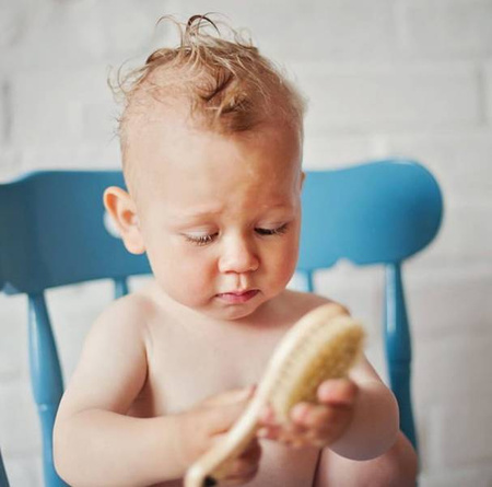 Lullalove Szczotka na Ciemieniuchę z Myjką - Jeże Zawody