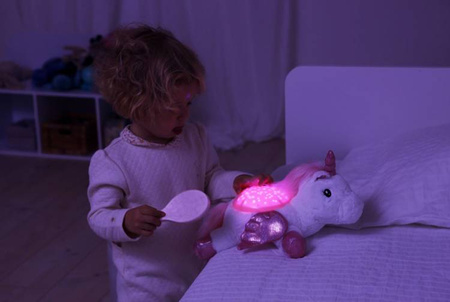Cloud B Twilight Buddies Lampka Nocna z Projekcją Światła Unicorn