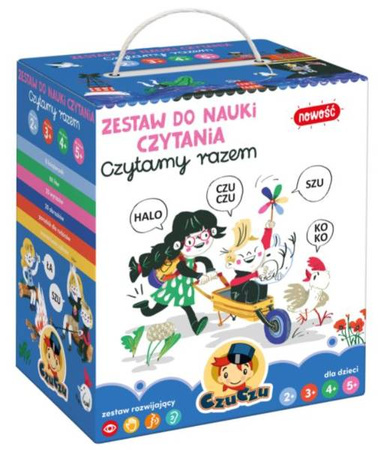 CzuCzu Czytamy Razem Zestaw Do Nauki Czytania