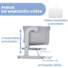 Chicco Next2Me Magic New 2023 Łóżeczko Dostawne Dla Dzieci Cool Grey