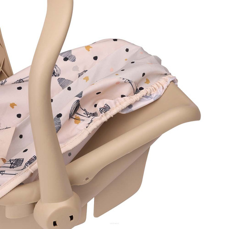 Skrallan Fotelik samochodowy Dla Lalek Nauka Bezpieczeństwa