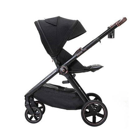 [OUTLET] Espiro Only 2023 Gel Wózek Głęboko-Spacerowy 2w1 117 Graphite Anthracite