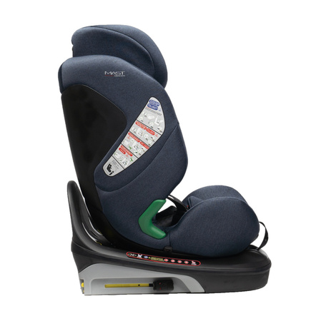 Mast Swiss Design M.Rox Obrotowy Fotelik Samochodowy Blueberry