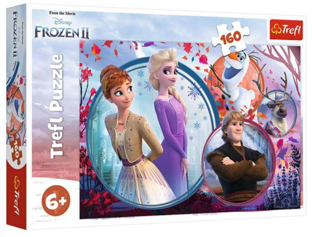 Trefl Puzzle 160 el. Frozen 2 Siostrzana przygoda
