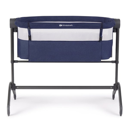 Kinderkraft Bea Łóżeczko Dostawne 2w1 Navy Blue