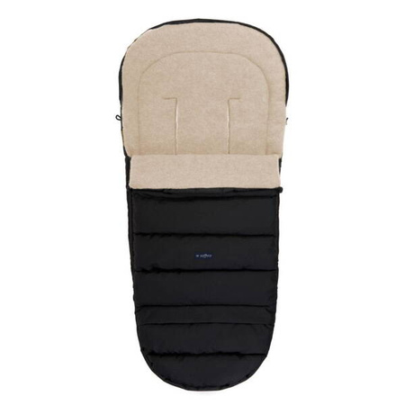 Zaffiro iGrow 4.0 Śpiwórek Do Wózka Wełna Premium Czarny / Beżowy