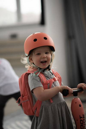 Scootandride Kask XXS-S Dla Dziecki 1-5 Lat  Peach