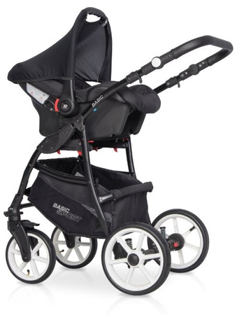 Riko Carlo Fotelik Samochodowy 0-13 kg  + Adaptery Do Wózka Riko Basic