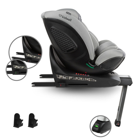 Kidwell GOCAR Fotelik Samochodowy 9-25 kg Gray