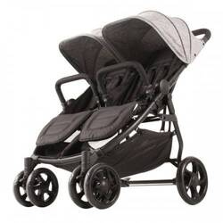 Kekk Spacerowy Wózek Bliźniaczy Xinn Twin Grey