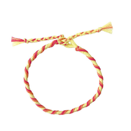 Janod Zestaw kreatywny do tworzenia biżuterii Tęczowe bransoletki 30 szt. 8+