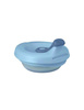 B.box Fill+Feed Silikonowa Miseczka z Pokrywką do Karmienia Niemowląt i Dzieci Błękit